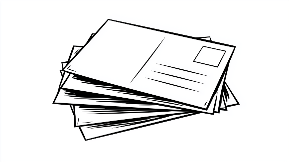 Picture of postcards